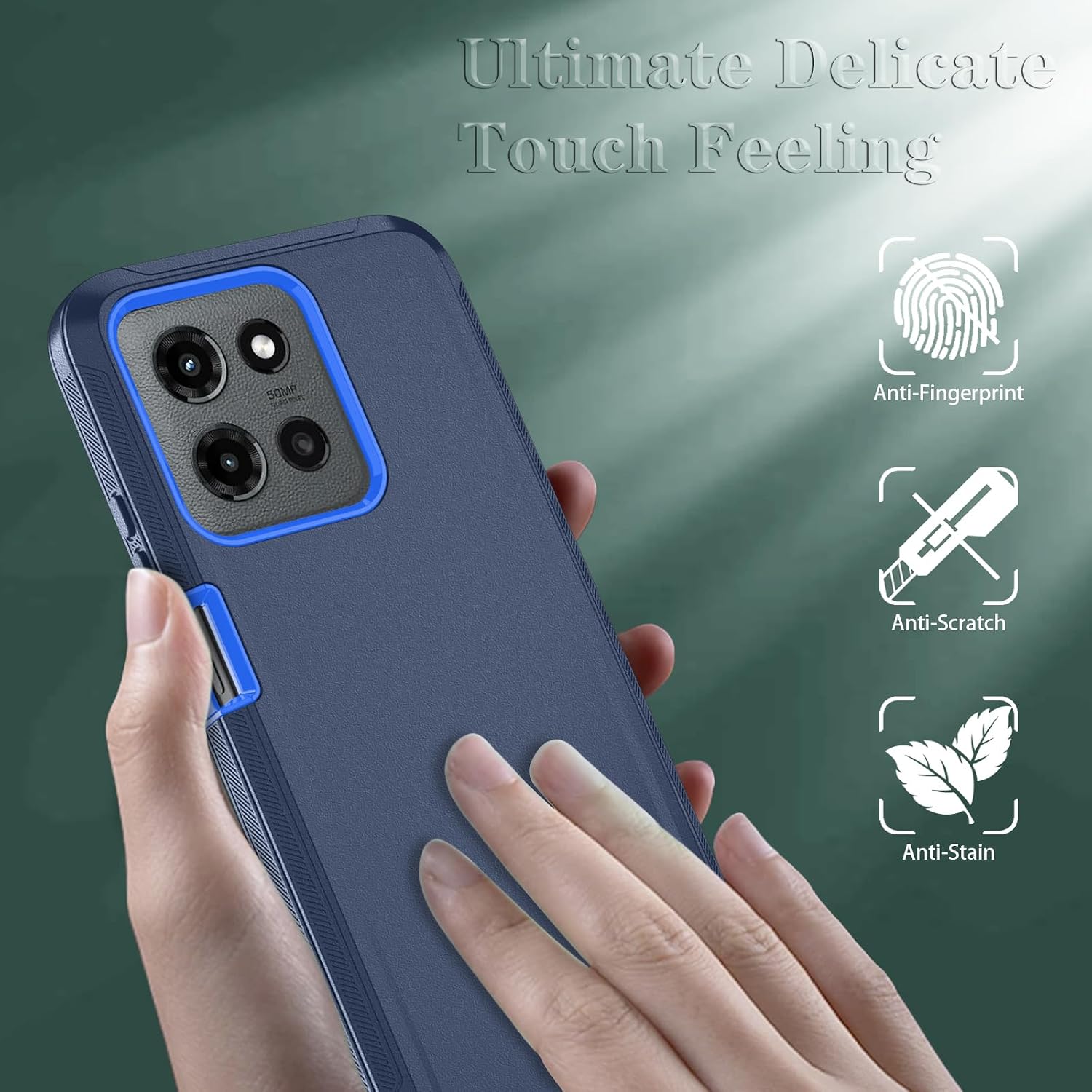 3 in 1 Detachable Protective  phone  Case for Moto G Play 5G 2026