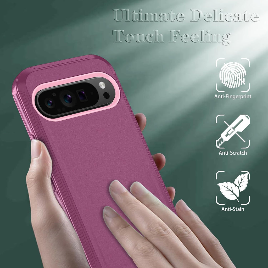 3 in 1 Detachable Protective phone Case for Google Pixel 10 Pro XL