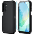 3 in 1 Detachable Protective phone  Case  with Soft HD Screen Protector